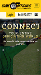 Mobile Screenshot of gameofficials.com