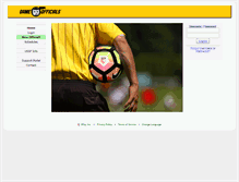 Tablet Screenshot of mcysa.gameofficials.net